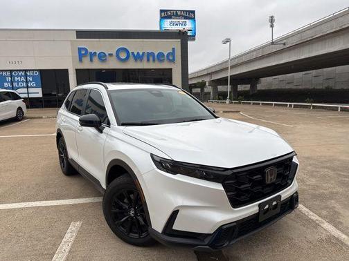 White 2024 Honda CR-V Hybrid Sport-L