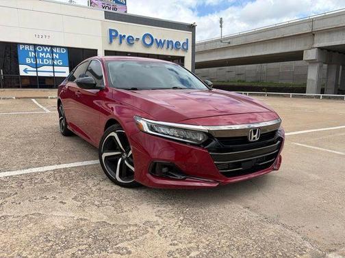 San Marino Red 2021 Honda Accord Sport SE