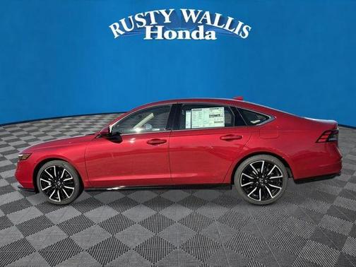 Radiant Red Metallic 2026 Honda Accord Hybrid Touring