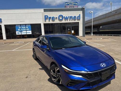 Intense Blue 2024 Hyundai ELANTRA SEL