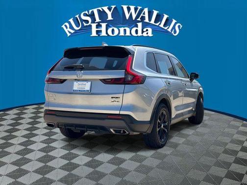 Lunar Silver Metallic 2023 Honda CR-V Hybrid Sport