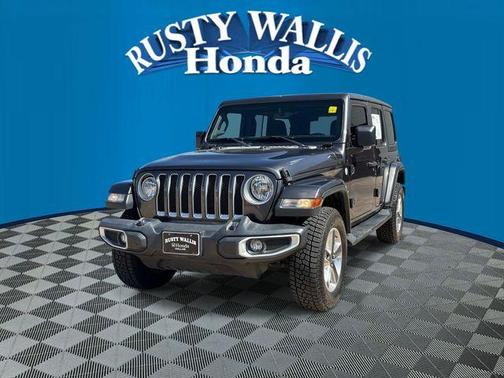 Granite Crystal Clearcoat Metallic 2021 Jeep Wrangler Unlimited Sahara