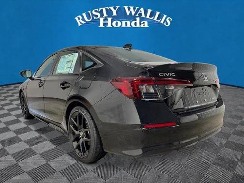 Crystal Black Pearl 2026 Honda Civic Hybrid Sport