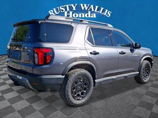 Modern Steel Metallic 2026 Honda Passport TrailSport Elite Blackout