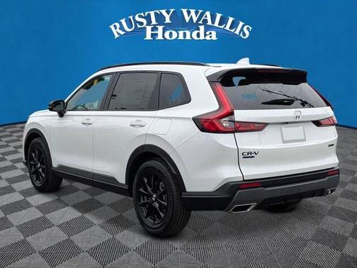 Platinum White 2026 Honda CR-V Hybrid Sport