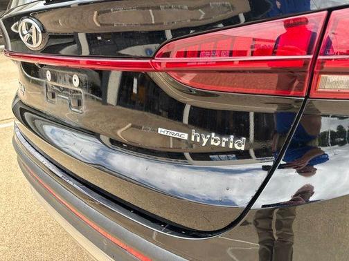 Black Noir Pearl 2021 Hyundai SANTA FE HEV Blue