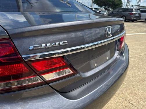 Modern Steel Metallic 2014 Honda Civic LX