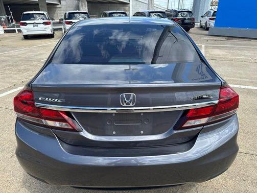 Modern Steel Metallic 2014 Honda Civic LX