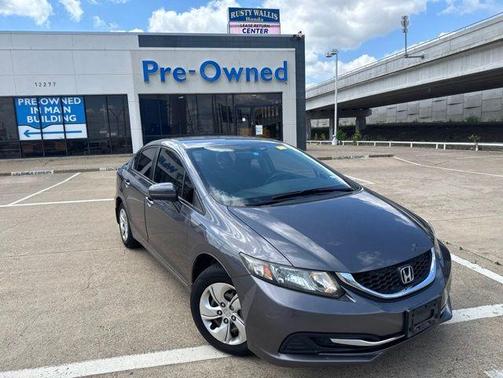 Modern Steel Metallic 2014 Honda Civic LX