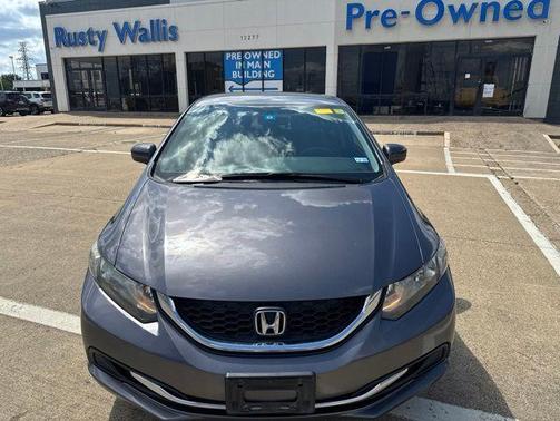 Modern Steel Metallic 2014 Honda Civic LX