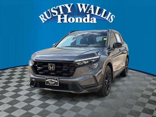 Meteorite Gray Metallic 2026 Honda CR-V Hybrid Sport-L