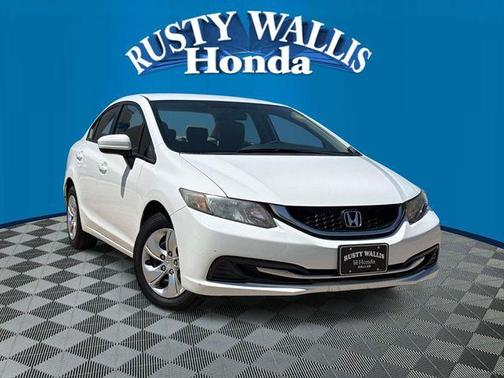 Taffeta White 2015 Honda Civic LX