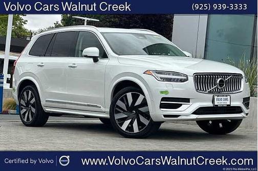 Crystal White 2023 Volvo XC90 Ultimate 6-Seater