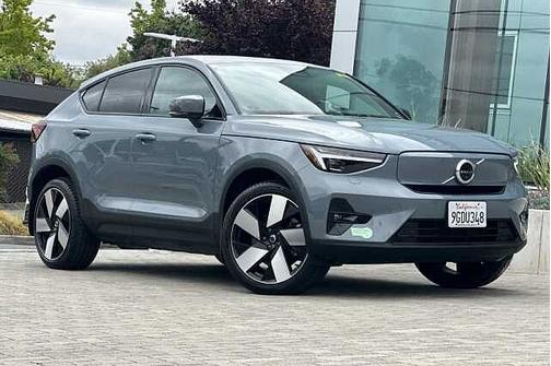 Thunder Grey 2023 Volvo C40 Recharge Pure Electric Ultimate