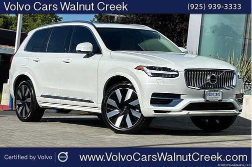 Crystal White 2023 Volvo XC90 Ultimate 6-Seater