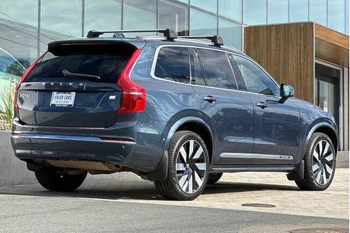Denim Blue 2023 Volvo XC90 Recharge Plug-In Hybrid Ultimate Bright 7-Seater