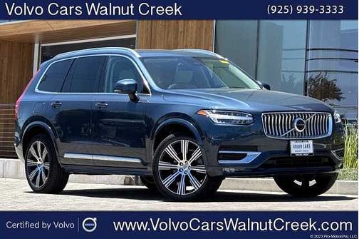 Denim Blue 2023 Volvo XC90 B6 AWD Ultimate 6-Seater
