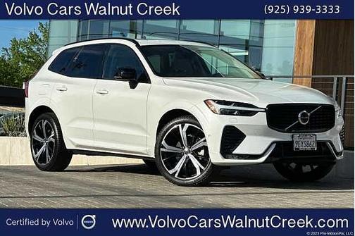 Crystal White 2023 Volvo XC60 B5 AWD Ultimate Dark