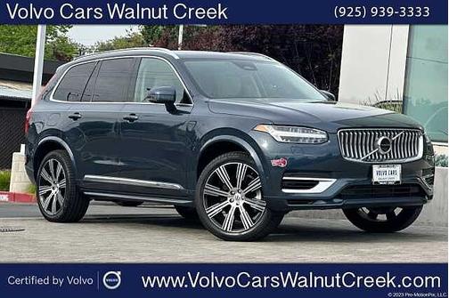 Denim Blue 2024 Volvo XC90 T8 Ultimate 6-Seater