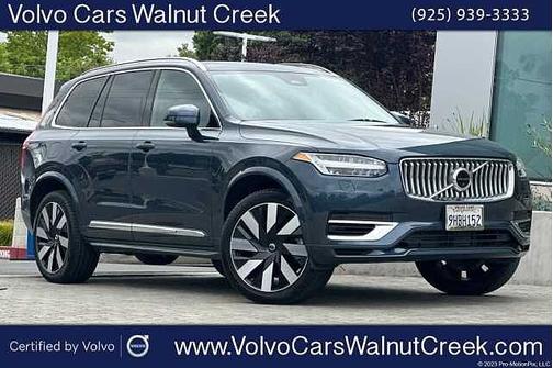 Denim Blue 2023 Volvo XC90 Ultimate Bright 7-Seater