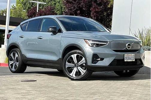 Thunder Grey 2023 Volvo C40 Recharge Pure Electric Plus