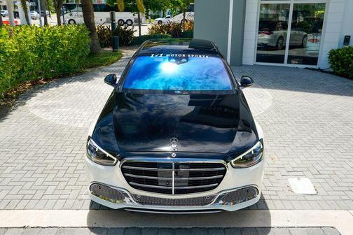 MANUFAKTUR Diamond White 2022 Mercedes-Benz S-Class 4MATIC
