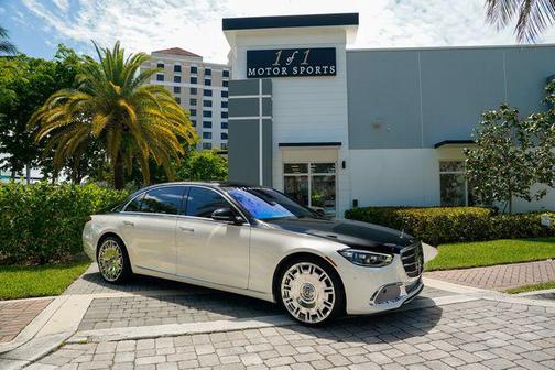 MANUFAKTUR Diamond White 2022 Mercedes-Benz S-Class 4MATIC