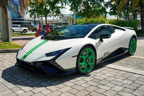 White 2023 Lamborghini Huracan Tecnica Coupe