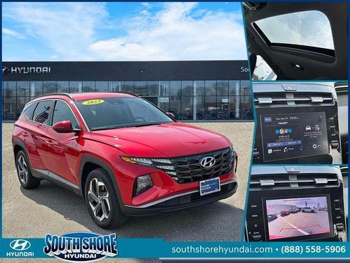 Calypso Red 2023 Hyundai TUCSON SEL