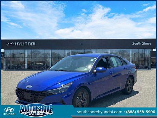 Intense Blue 2023 Hyundai ELANTRA SEL