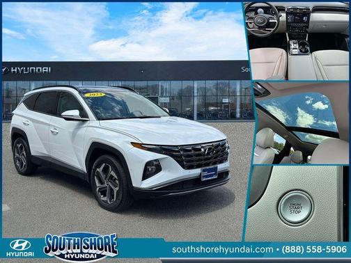 White Pearl 2023 Hyundai TUCSON Limited