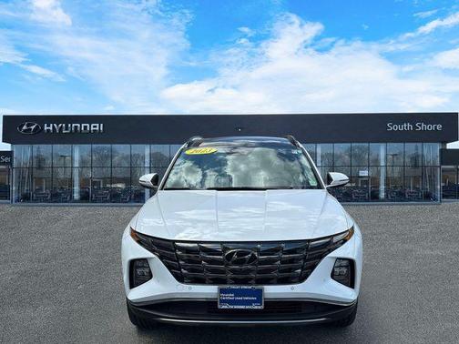 White Pearl 2023 Hyundai TUCSON Limited