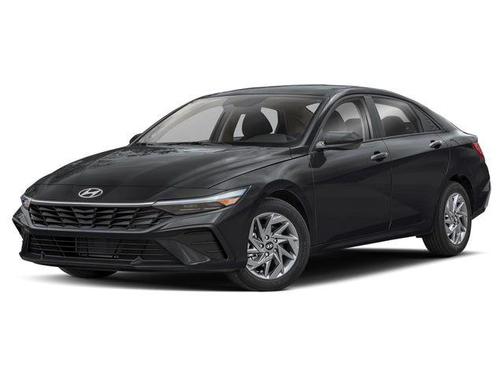 Black 2026 Hyundai ELANTRA SEL SPORT PREMIUM Sedan