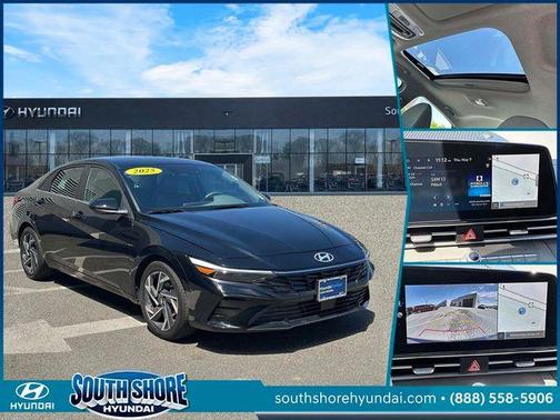 Black 2025 Hyundai ELANTRA SEL Convenience