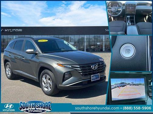 Gray 2023 Hyundai TUCSON SEL