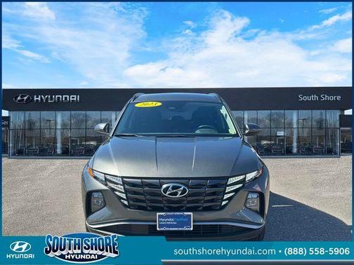 Gray 2023 Hyundai TUCSON SEL