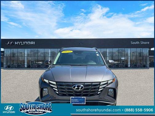 Gray 2022 Hyundai TUCSON SEL