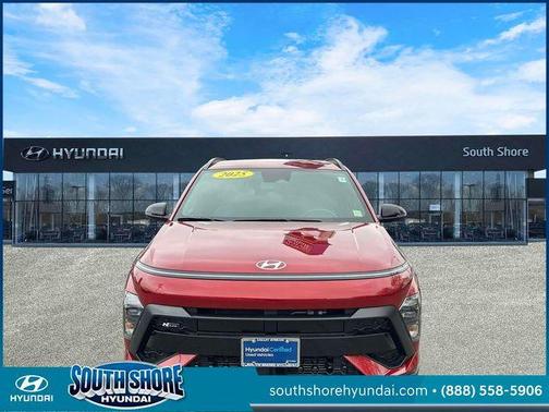 Red Metallic 2025 Hyundai KONA N Line S