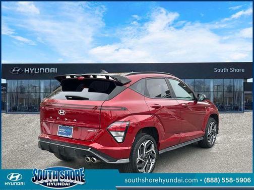 Red Metallic 2025 Hyundai KONA N Line S