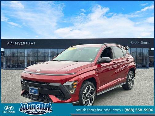 Red Metallic 2025 Hyundai KONA N Line S