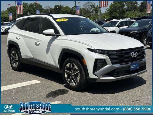 White Pearl 2025 Hyundai TUCSON SEL