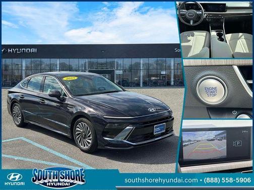 Carbon Blue 2025 Hyundai SONATA Hybrid SEL