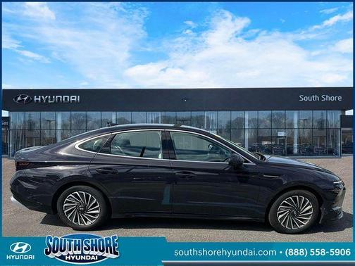 Carbon Blue 2025 Hyundai SONATA Hybrid SEL