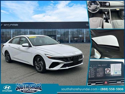 White 2025 Hyundai ELANTRA SEL Convenience