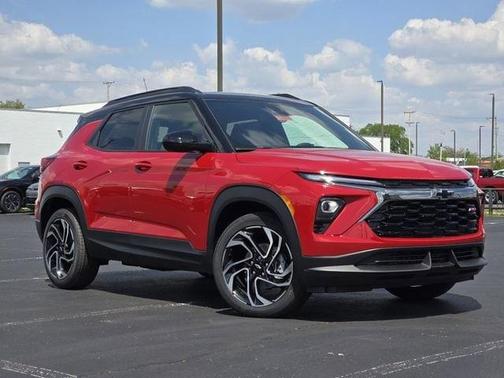 Red 2026 Chevrolet Trailblazer RS