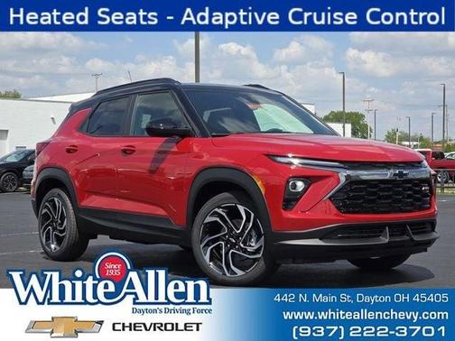 Red 2026 Chevrolet Trailblazer RS