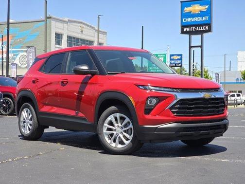 Red 2026 Chevrolet Trailblazer LS