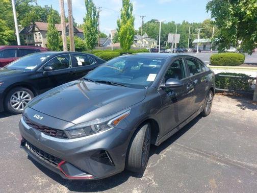 Gravity Gray 2023 Kia Forte GT-Line