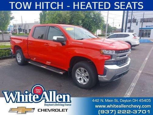 Red 2021 Chevrolet Silverado 1500 LT
