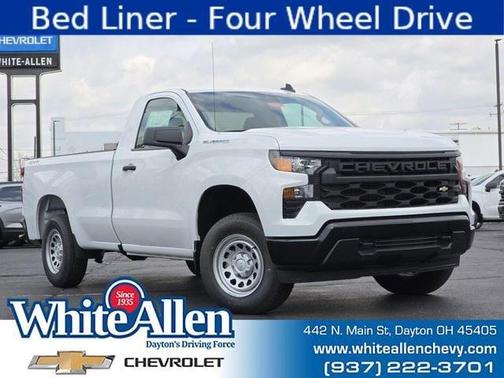Summit White 2026 Chevrolet Silverado 1500 WT